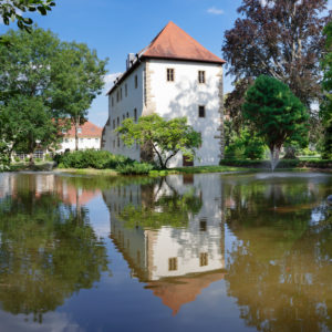 Altes Schloss, Neckarbischofsheim, Rhein Neckar Kreis, Baden-Württemberg, Deutschland Altes Schloss, Neckarbischofsheim, Rhein Neckar Kreis, Baden-Württemberg, Deutschland